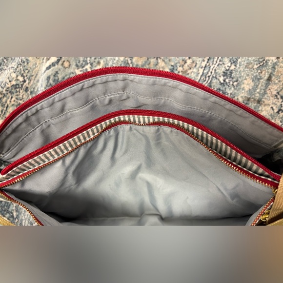 Special Edition Skip and Hop Large Diaper Bag, Grey & White Striped - Picture 11 of 12